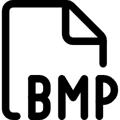 Image File Bmp Icon from Ultimate Regular Set