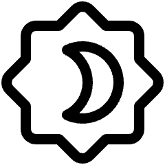 Light Mode Bright Dark 1 Icon from Ultimate Regular Set