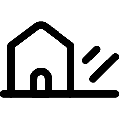 Light Mode Home Icon from Ultimate Regular Set