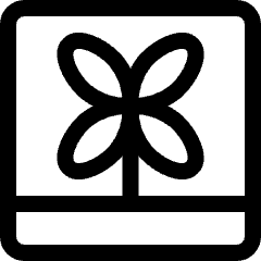 Picture Flower Icon from Ultimate Regular Set