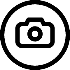 Taking Pictures Circle Icon from Ultimate Regular Set