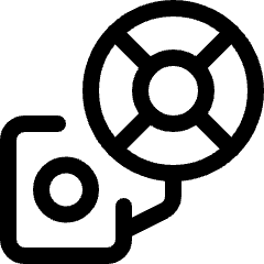 Vintage Camera Flash 1 Icon from Ultimate Regular Set