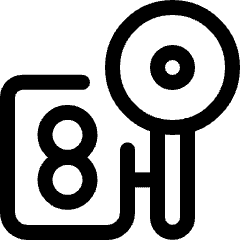 Vintage Camera Flash Icon from Ultimate Regular Set