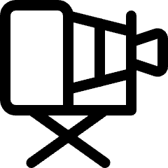 Vintage Camera Foldable Icon from Ultimate Regular Set