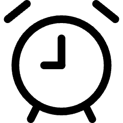 Alarm Clock Icon from Ultimate Regular Set