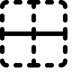 Cell Border Center Icon from Ultimate Regular Set