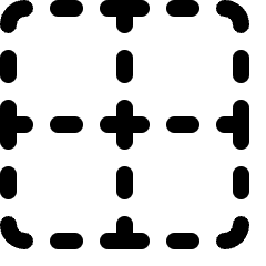 Cell Border None Icon from Ultimate Regular Set