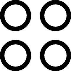 Layout Corners Dashboard 1 Icon from Ultimate Regular Set