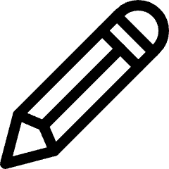 Pencil 2 Icon from Ultimate Regular Set