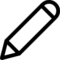 Pencil Icon from Ultimate Regular Set