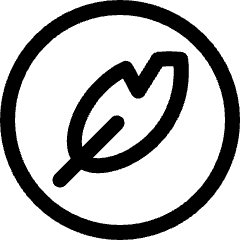 Quill Circle Icon from Ultimate Regular Set