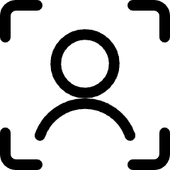 Face Id 4 Icon from Ultimate Regular Set