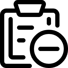 Task Checklist Remove Icon from Ultimate Regular Set