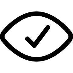 Iris Scan Approved Alternate Icon from Ultimate Regular Set