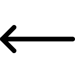 Keyboard Arrow Left Icon from Ultimate Regular Set