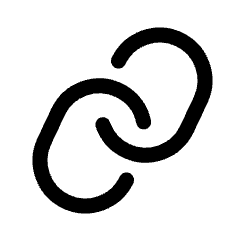 Hyperlink Circle Icon from Ultimate Regular Set