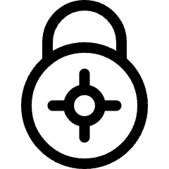 Lock 3 Icon from Ultimate Regular Set