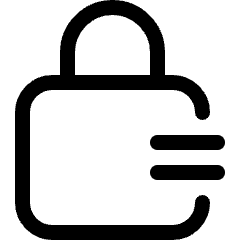 Lock 8 Icon from Ultimate Regular Set