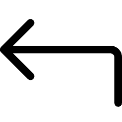 Move Back Icon from Ultimate Regular Set