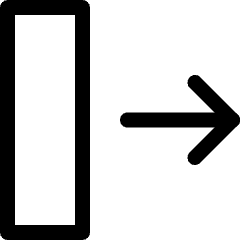 Move Right Icon from Ultimate Regular Set