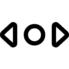 Scroll Horizontal 1 Icon from Ultimate Regular Set