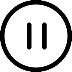 Button Pause Icon from Ultimate Regular Set