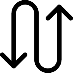 Button Zigzag 1 Icon from Ultimate Regular Set