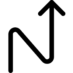 Button Zigzag 2 Icon from Ultimate Regular Set