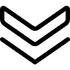 Navigation Down 1 Icon from Ultimate Regular Set