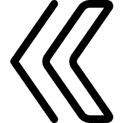 Navigation Left 2 Icon from Ultimate Regular Set