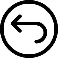 Navigation Left Circle Icon from Ultimate Regular Set