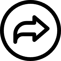 Navigation Right Circle 2 Icon from Ultimate Regular Set