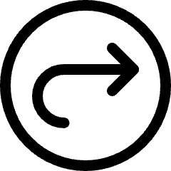 Navigation Right Circle Icon from Ultimate Regular Set