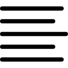 Paragraph Left Align Icon from Ultimate Regular Set
