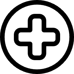 Add Circle Bold Icon from Ultimate Regular Set