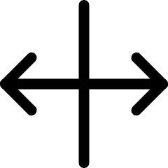 Expand Horizontal 2 Icon from Ultimate Regular Set