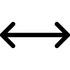 Expand Horizontal Icon from Ultimate Regular Set