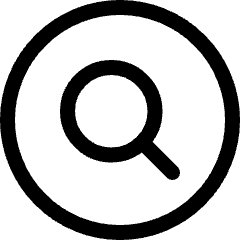 Search Circle Icon from Ultimate Regular Set