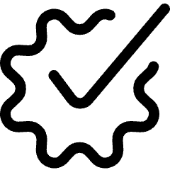 Cog Approved Icon from Ultimate Regular Set