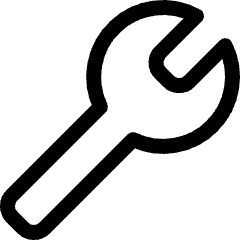 Wrench Icon from Ultimate Regular Set