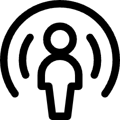 User Signal Icon from Ultimate Regular Set