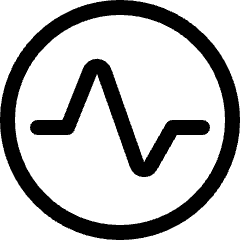 Graph Stats Circle Icon from Ultimate Regular Set