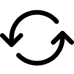 Synchronize Arrows 1 Icon from Ultimate Regular Set