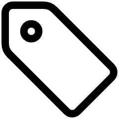 Tags Icon from Ultimate Regular Set