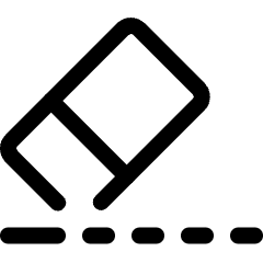 Eraser Icon from Ultimate Regular Set