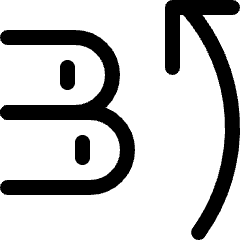 Gesture Swipe Vertical Up Two Fingers Icon from Ultimate Regular Set