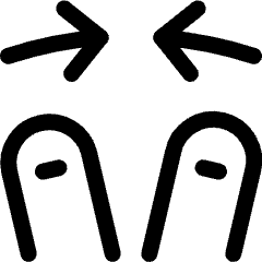 Gesture Zoom In Icon from Ultimate Regular Set