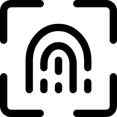 Touch Id 2 Icon from Ultimate Regular Set