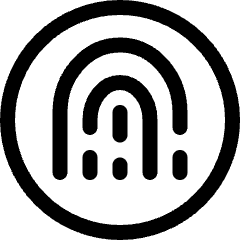 Touch Id 4 Icon from Ultimate Regular Set