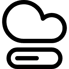 Cloud Loading Icon from Ultimate Regular Set